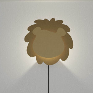 Lamp Hout Leeuw